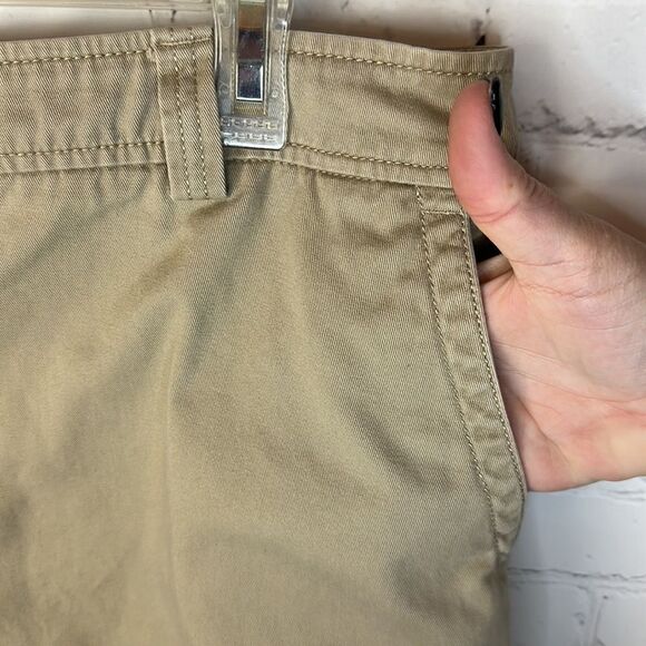 LL Bean Khaki Skirt Size 16 Petite - Picture 2 of 6